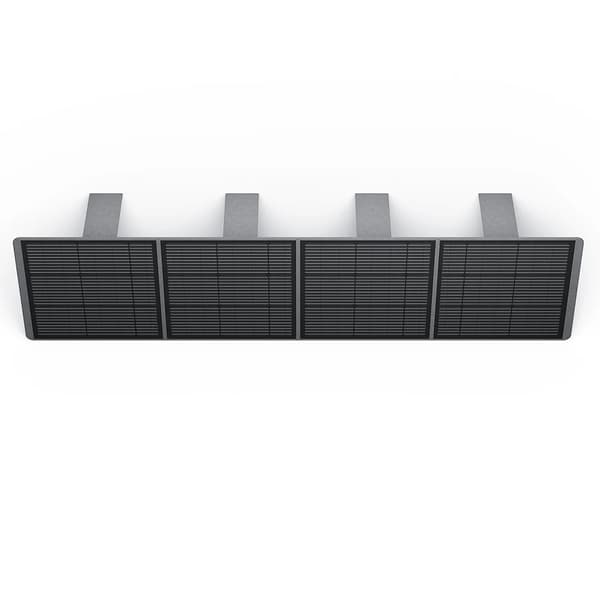 200W Foldbart Bærbart Solpanel - 23 % Effektivitet - IP65 Vandtæt - Justerbart Stativ - Aluminium