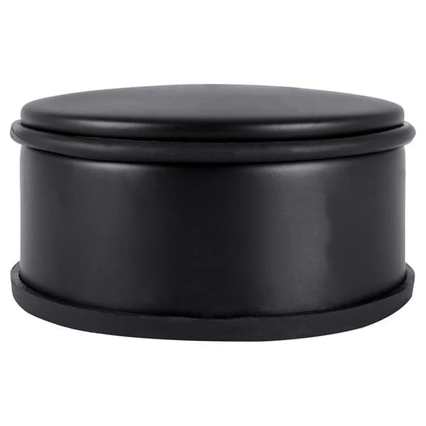 Dørstopper - Metal - 11,5 cm - Sort