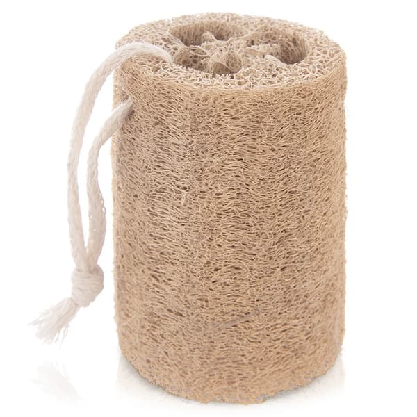 Natursvamp - Badesvamp - Netmateriale - Beige