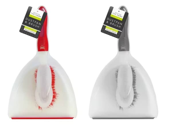 Puhdistussarja - 2-in-1 Ergonominen Pidike - TPR - Harmaa
