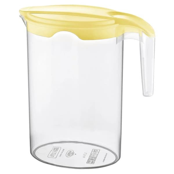 Plastikkande med låg - 1,75 l - Plast
