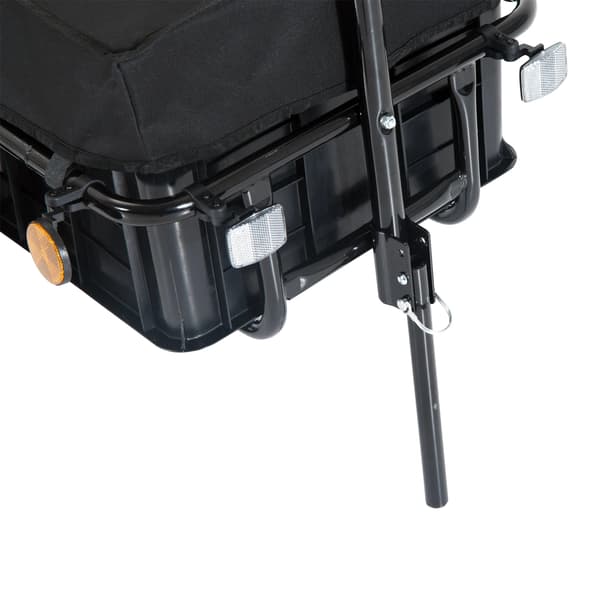 Förvaringsvagn - B71-005 - Rullcontainer - Plast - Svart