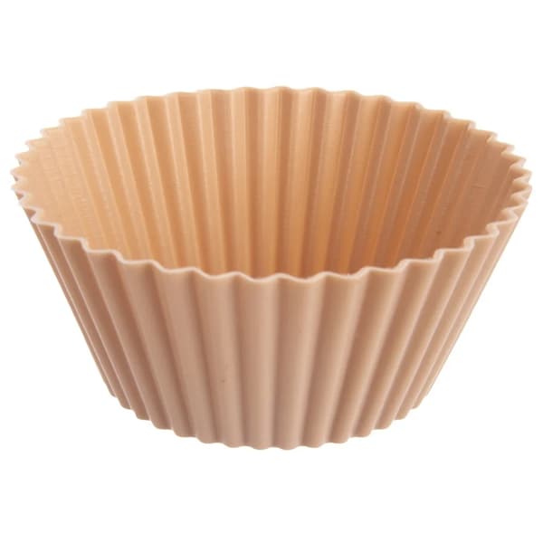 Muffinform - Silikoneforme - 6 Dele - 6,5 cm - Beige