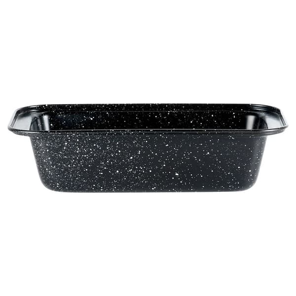 Brødform i granit - Bageform til brød - Metal - 25,5 x 13 x 6 cm - Sort