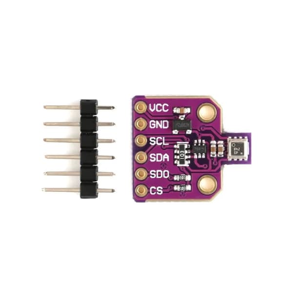 BME680 Sensormodul - Temperatur - Luftfugtighed - Lufttryk - VOC-gas - I2C - SPI