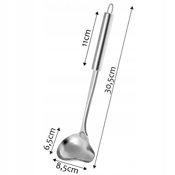 Sovseske - Øse - Rustfrit stål - 30 cm