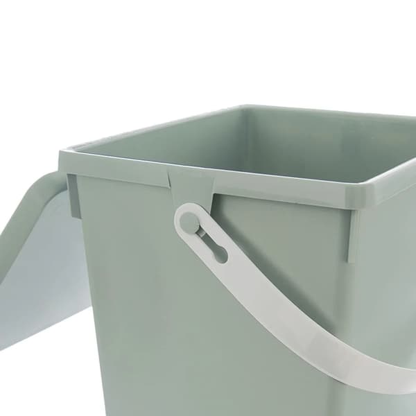 Opbevaringsbeholder til kapsler, foder og pulver - Plast - 5,5 l - Grøn