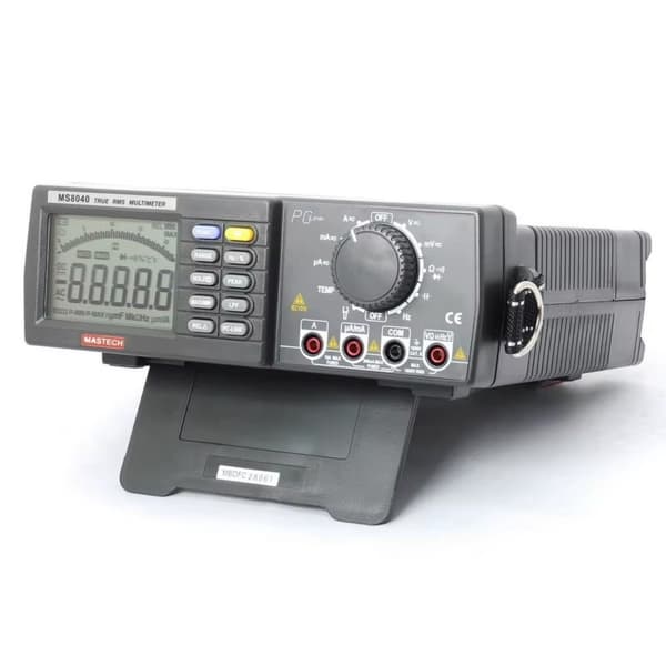 Bordmultimeter MS8040 - True RMS - 22000 Tællinger - AC/DC - PC-forbindelse via RS232