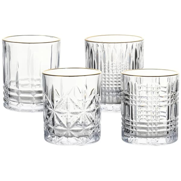 Whiskyglas - 4 stk. - 290 ml - Glas