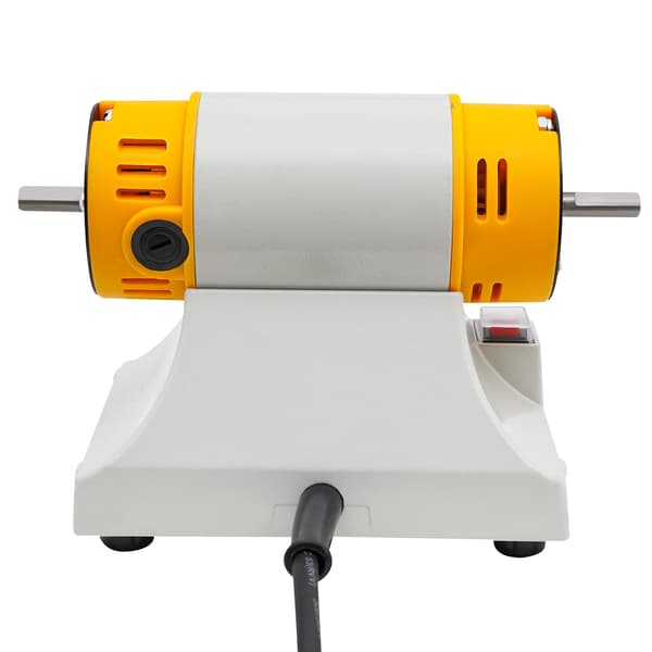 Bordpolermaskine - Variabel hastighed - 320 W - Rustfjernelse - Multifunktionel - 220–240 V EU-stik - Gul