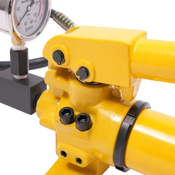 Hydraulisk handpump - CP-700 Manuell Hydraulpump - 700 bar Högtryck - Gul