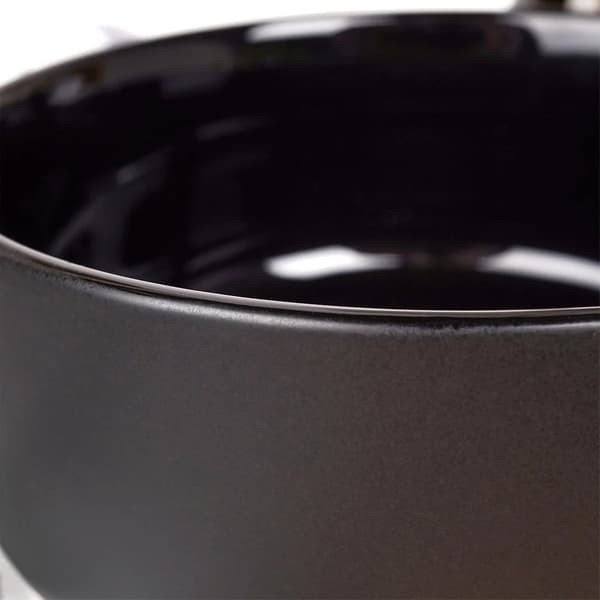 Keramikskål - Skål - 9 cm - 150 ml - Sort