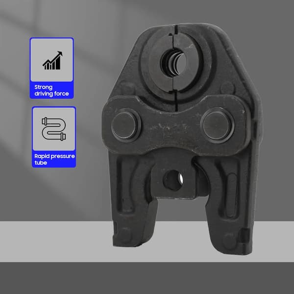 Rörpressbackar - TH-profil 16/20/26/32 mm - För kompositrör & PEX - För hydraulisk press - Koppar- och multilagerkopplingar