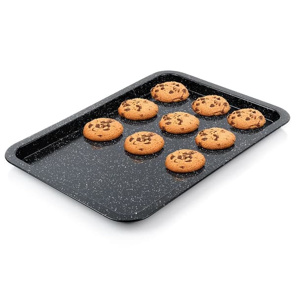 Bageplade i granit - Bradepande - 43 x 29 x 2 cm - Sort