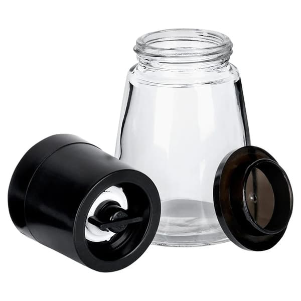 Peber- og saltkværne - Glas - 2-pak