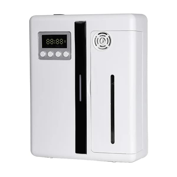 Smart duftdiffuser - Aroma Diffuser - 160 ml - Bluetooth - Væg- eller bordmontering - Timer - Til kontor, hotel, spa - Hvid