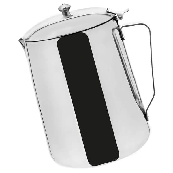 Stålkande - Kande med låg - 2,3 l - Rustfrit stål - Sølv