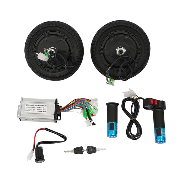Elscooter navmotor - Konverteringssats - 2-pack - 3 V DC - Backfunktion - CE-certifierad