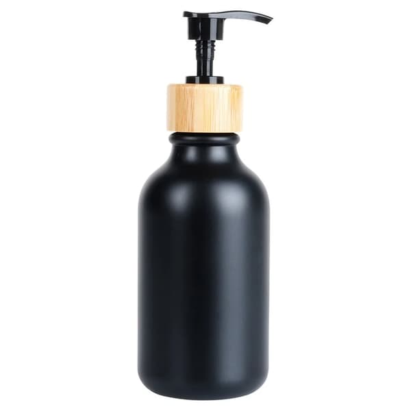 Sort Sæbedispenser - Sæbepumpe - 300 ml - Plast