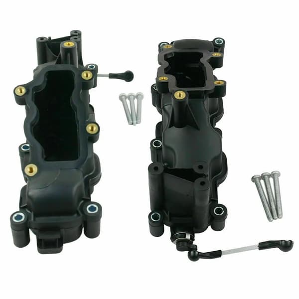 Indsugningsmanifold - Indsugningsrør 2x - A4 A6 A8, Phaeton Touareg - Motor 2,7 3,0 TDI - OE 059129712BL 059129711AL