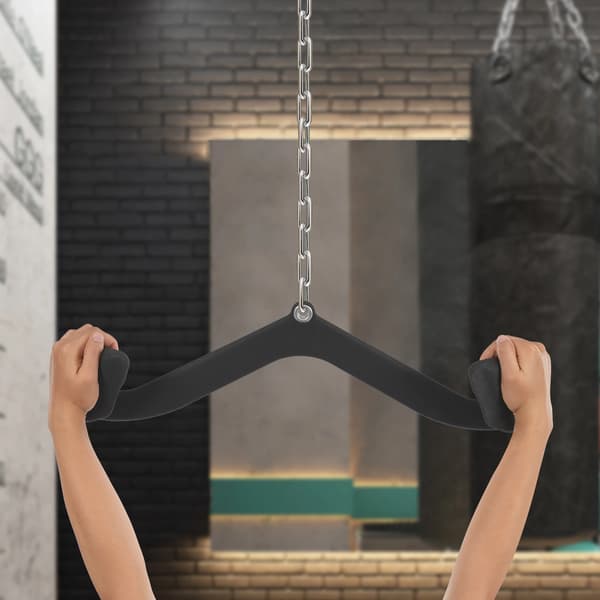 Pull-up-grepp - Grepp av A-typ - PVC - Bärbar - Styrketräning - Svart