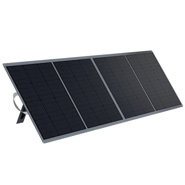 Solcellepanel - Foldbar solcellelader - 100 W - 20 V - Vandtæt - USB til telefon & tablet - Til camping