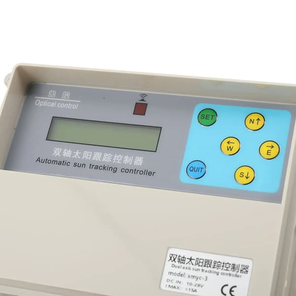 Solfølger - Dual axis solar tracker controller - Automatisk solsporingsstyring - Kontrolsystem til solpaneler