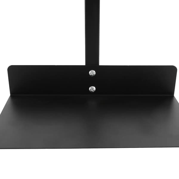 PC Holder - Under Skrivebord Computerholder - Justerbar - Til 25–51 cm PC Laptop - Max 30 kg Belastning - Sort