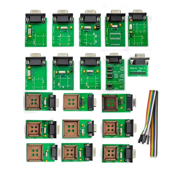UPA V1.3 - USB ECU-programmerer - OBD2-diagnoseværktøj - Fuld EEPROM-adapter - Komplet sæt - Testkabel - Windows 10-understøttelse