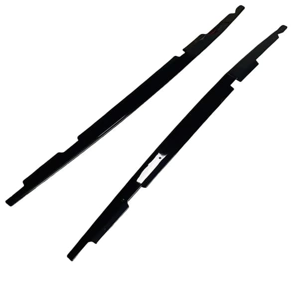 Bil sidokjol - Sidokjol splitter diffuser kit - För E90 E92 E93 4-dörr 2005-2013 - Högblank svart - Akryl