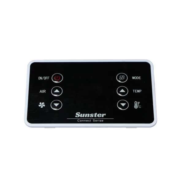 Kontrolpanel til tagmonteret AC - 24V Bluetooth panel - Til campingvogn lastbil trailer - APP-styring