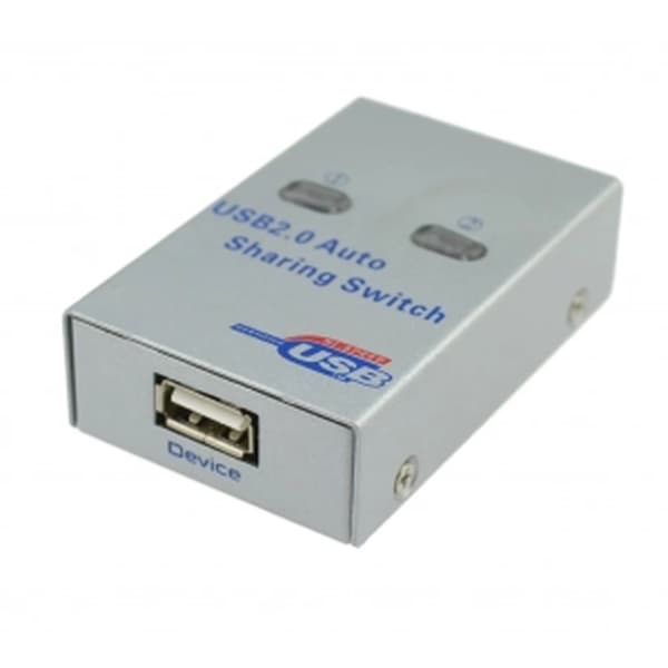 USB-switch - 2 porte - USB 2.0 - Del én USB-enhed mellem 2 computere