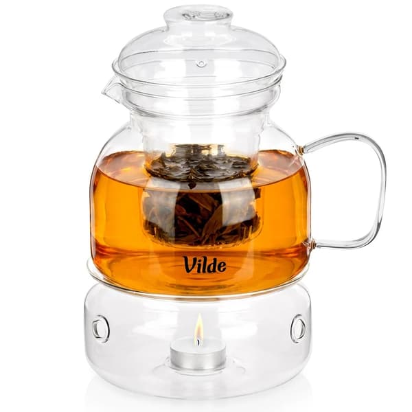 Tekande med tesil - Glaskande - 1,5 l