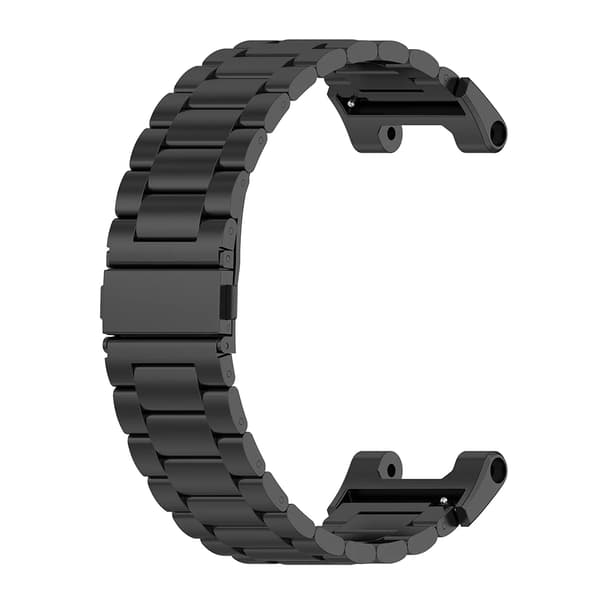 Smartwatch-rem - T-Rex Pro - Rustfrit stål - Metalarmbånd - Stil 2 - Sort