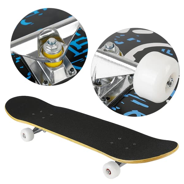 Skateboard - Double Kick - Komplet - Til børn
