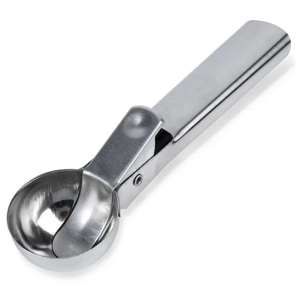 Isske - Isportioner - 4,5 cm - Rustfrit stål - Sølv