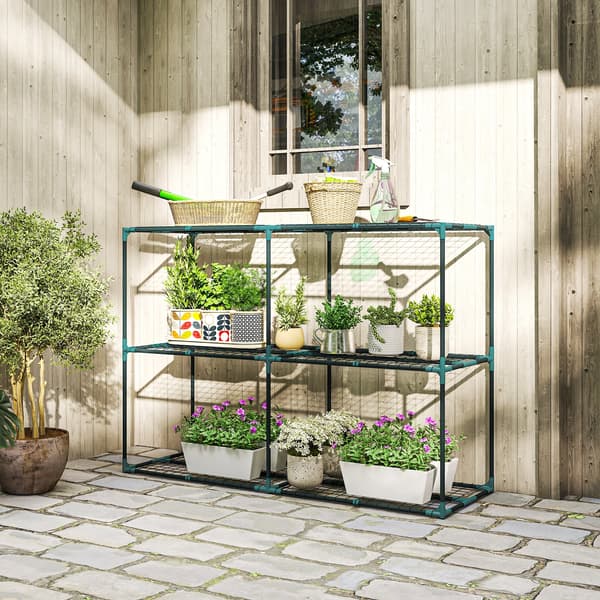 Trädgårdspaviljong - Gazebo - Polyesterduk - Mörkgrå