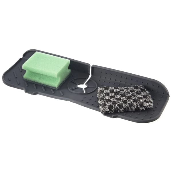 Vaskemåtte til køkkenvask - 36 x 14 cm - Plast