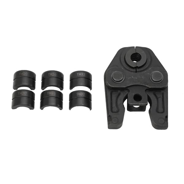 Rörpressbackar - TH-profil 16/20/26/32 mm - För kompositrör & PEX - För hydraulisk press - Koppar- och multilagerkopplingar