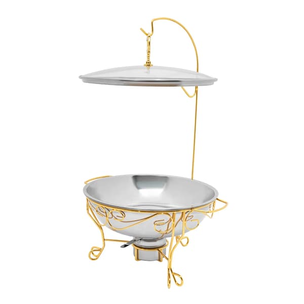 Chafing Dish-stativ - Rund - Madvarmer - Rustfrit stål