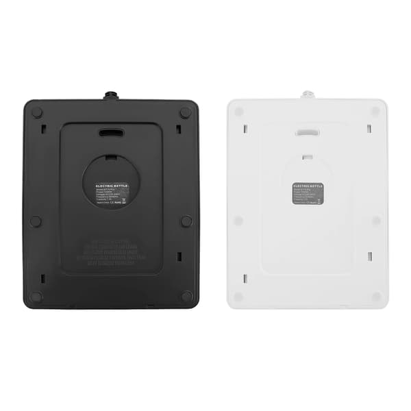 Elektrisk vandkoger - Kaffekande - LED-display - Rustfrit stål - Hvid