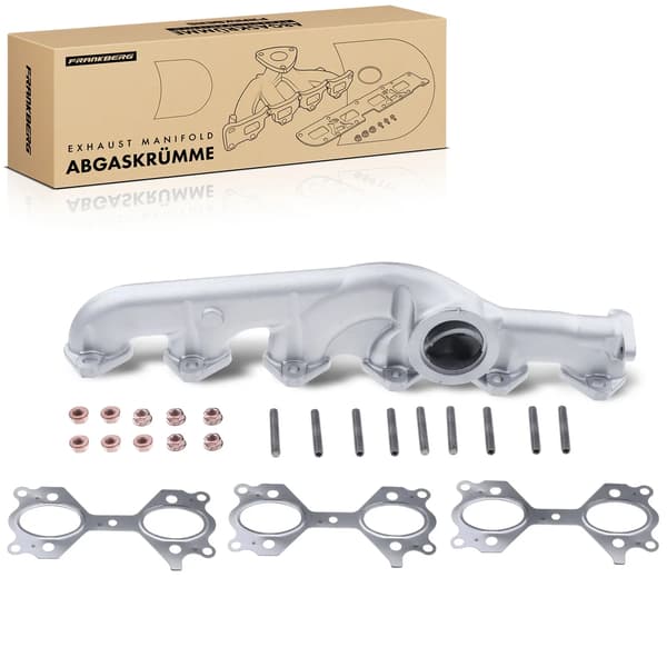 Avgasgrenrör - För BMW E90 E91 E92 E60 E61 X3 E83 X5 E70 X6 E71 - Motor 2,5L 3,0L - OEM 11627811449