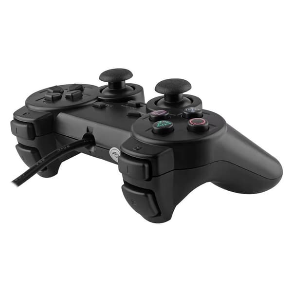 Spilcontroller - Håndkontrol til PlayStation 2 - Vibrationsfunktion - Ergonomisk design