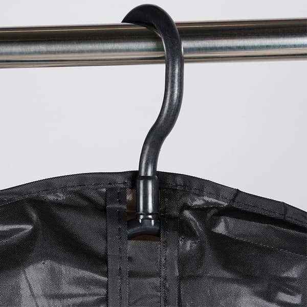 Tøjovertræk - 2 stk. - 60 x 135 cm - Blandingsmateriale - Sort
