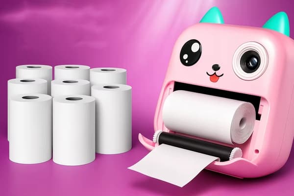 PRINT 2.0 - Mini termisk printer til børn - Direkte udskrivning - 13 papirruller