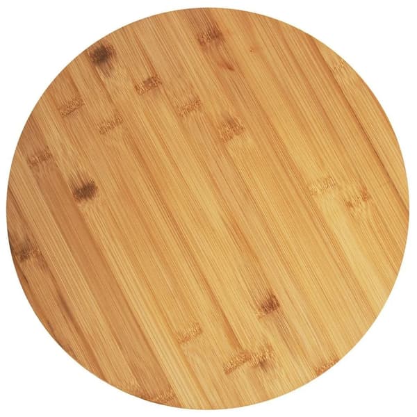 Serveringsbræt - Roterende - 35 cm - Bambus - Brun