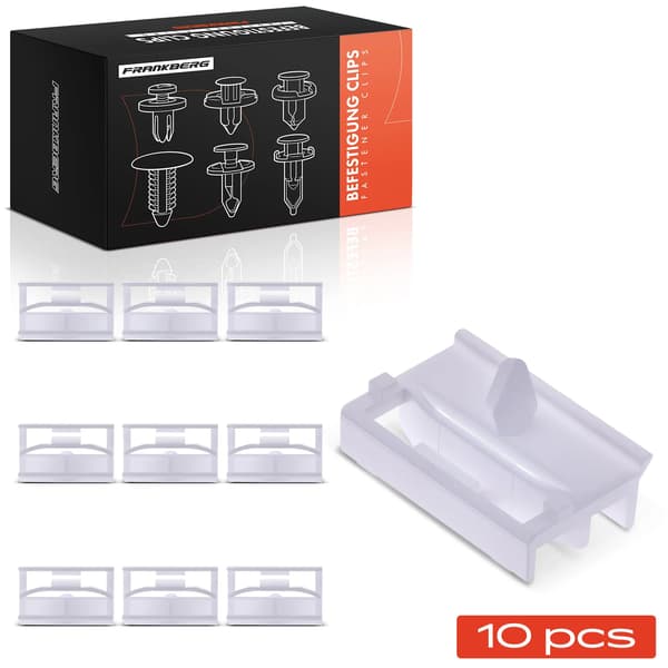 Monteringsklips för sidokjolar - Karossklippssats - 10 st - För 3-serie E36 E46 E90 E91 316–335 - Plastfästen