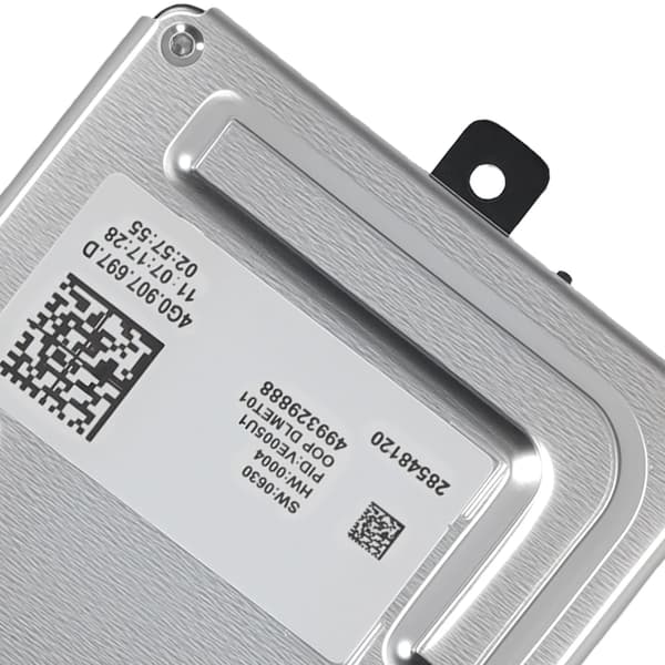 LED forlygte ballast - Styreenhed til billygte - Reservemodul - Til montering i motorrum - Delnummer 4G0907697D