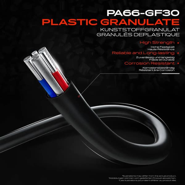 ABS hjulsensor - Bakaxel hastighetssensor - Passar XJ X351 3,0L 2015-2019 - Vänster/Höger