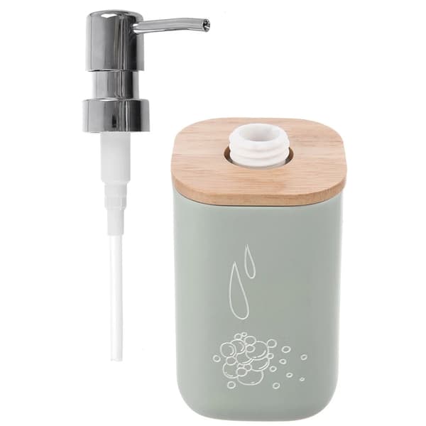 Sæbedispenser - 350 ml - Plastik - Grøn